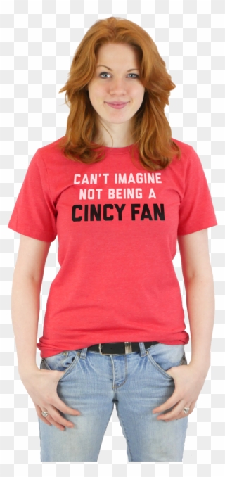 Can't Imagine Not Being A Cincy Fan Clipart