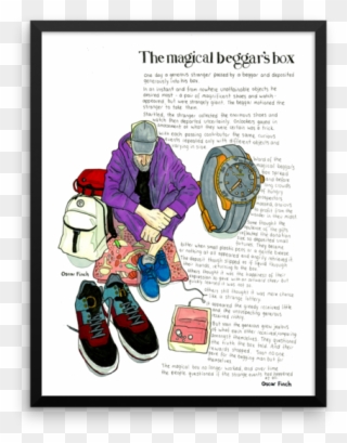 The Magical Beggar's Box Clipart