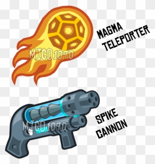 Magma Teleporter At The Upper Picture Clipart