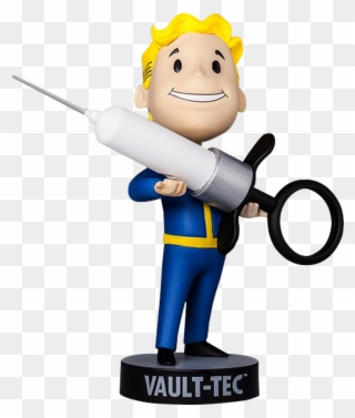 Fallout Medicine Vault Boy 111 Bobblehead Clipart