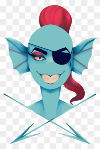 Undyne By Galaxyghoul Clipart