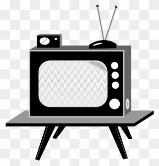 Tv Shows Clipart Old School Tv - Tv Anos 60 - Png Download