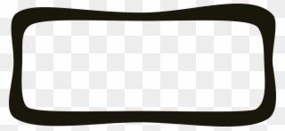 Square Silhouette Area Rectangle Black - Table Clipart