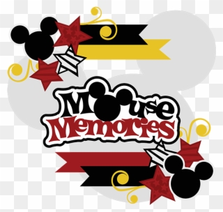 Mouse Memories Svg Collection Cute Files For - Scrapbooking Clipart