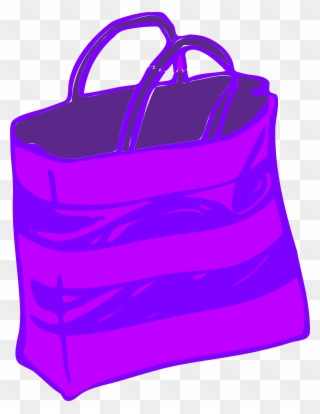 Clip Arts Related To - Purple Bag Clip Art - Png Download