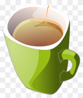 Green Mug Of Tea - Cup Of Tea Clipart - Png Download