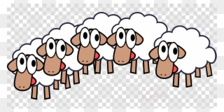 Download Herd Of Sheep Clipart Sheep Herd Clip Art - Herd Of Sheep Clip Art - Png Download