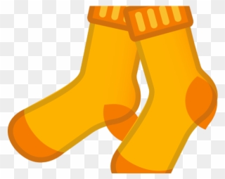 Socks Clipart Orange Objects - Socks Icon Png Transparent Png