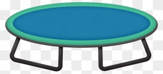 Parks & Recreation - Trampoline Clipart - Png Download