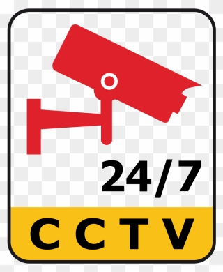 Cctv 24 7 Clipart Closed-circuit Television Clip Art - Cctv Camera 24 7 - Png Download
