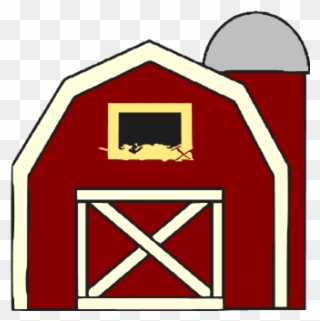 Barn Clipart Free Barn Clipart At Getdrawings Free - Red Barn Door Clip Art - Png Download