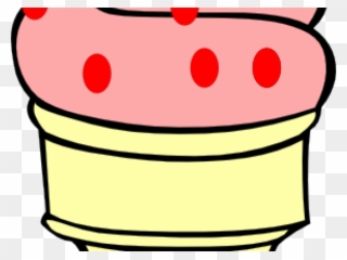 Ice Clipart Strawberry - Ice Cream Cone Clip Art - Png Download