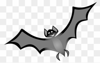 Vampire Bat Sortie Nocturne - Flying Bats Clip Art - Png Download