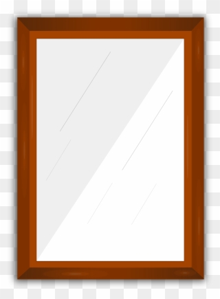 Clip Library Library Bathroom Mirror Clipart - Standing Picture Frame Png Transparent Png