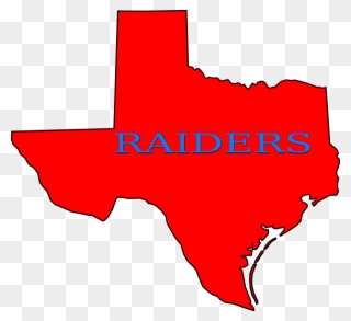 Texas With A Heart Clipart