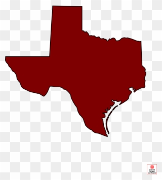 State Of Texas Outline Png Clipart
