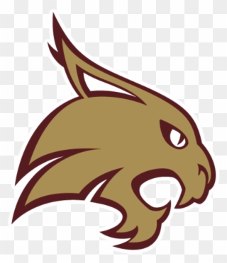 Freeuse Library The University Of El - Texas State Bobcats Logo Clipart