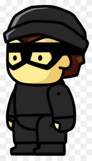 Download Graphic Library Download Picture Of A Cartoon - Thief Scribblenauts Png Clipart