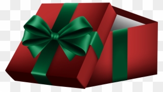 Red Gift Box Png Clipart