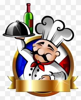 Hotel Clipart Shef Png - Cartoon French Chef Transparent Png