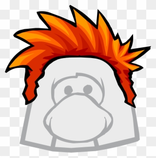 Red Hair Clipart Club Penguin - Club Penguin The Right - Png Download