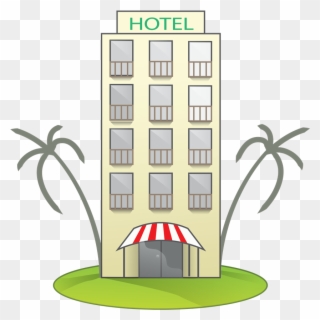 Hotel Clipart Beach Hotel - 1 Star Hotel Clipart - Png Download