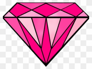 Diamond Clipart Pink Ring - Clipart Pink Diamonds - Png Download