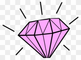 Diamonds Clipart Clip Art - Pink Diamond 5'x7'area Rug - Png Download