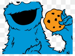 Cookie Monster Clipart Assorted Cookie - Cookie Monster Sesame Street Characters - Png Download