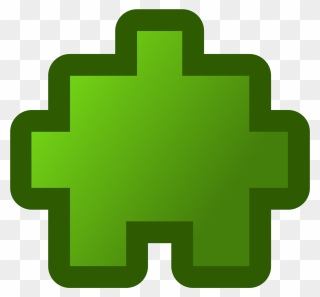 Free Vector Jean Victor Balin Icon Puzzle Green Clip - Green - Png Download
