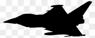 Fighter Plane Silhouette - Fighter Silhouette Png Clipart
