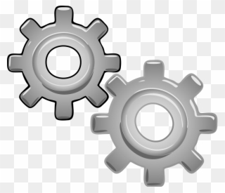 Gears Clip Art Download - Technic Clipart - Png Download