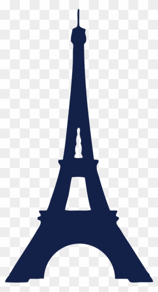 Gallery Of Torre Eiffel Vector Clipart 38 Of Tower - Blue Eiffel Tower Png Transparent Png