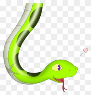 Smooth Green Snake Clipart Powerpoint - Png Snake Transparent Png