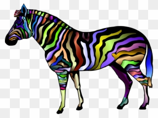 Horse Zebra Computer Icons Stripe Quagga - Zebra Animal Clipart