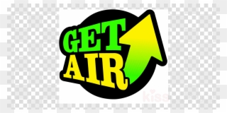 Get Air Trampoline Park Clipart Logo Brand - Get Air Gainesville Ga - Png Download