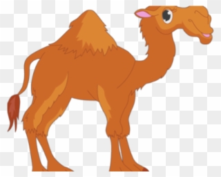 Camel Clipart Yellow - Arabian Camel - Png Download
