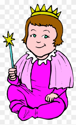 Cartoon-toddler - Princess Coloring Pages For Kids Clipart