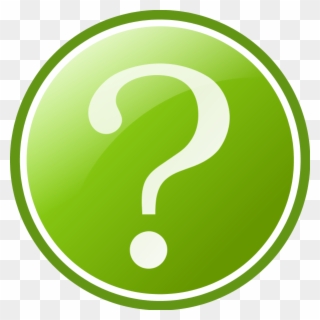 Question Mark In A Blue Circle - Question Mark Icon Png Green Clipart