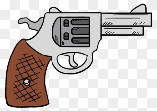Clip Art Black And White Download Bender Drawing Gun - Gun Draw Png Transparent Png