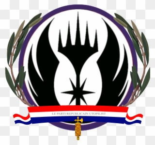 Républiques Utopia Party Emblem Clipart