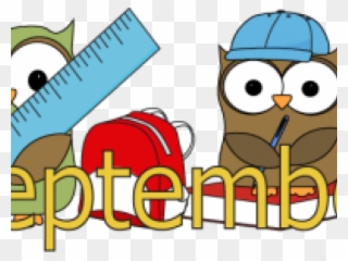 Back To School Clipart September - Png Download