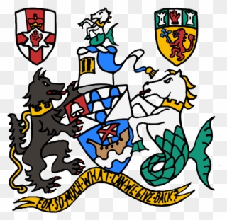 Had A Wee Go At Sketching Belfast's Coat Of Arms Clipart
