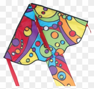 Rainbow Orbit Easy Flyer Kite Clipart