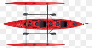 Mirage Tandem Island Pedal Kayaks Clipart