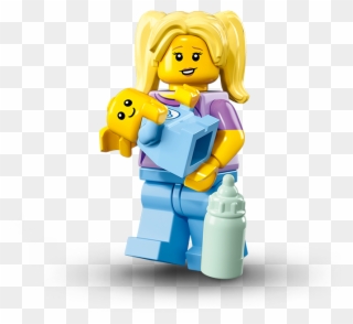 Babysitter Lego Collectible Minifigures Clipart
