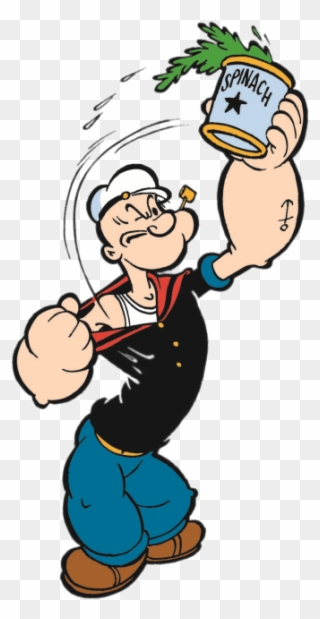 Free Png Download Popeye With Can Of Spinach Clipart Transparent Png