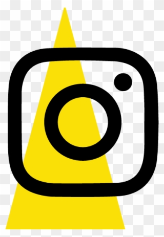 Instagram Icon Avalong Exchange Yellow Triangle Logo Clipart