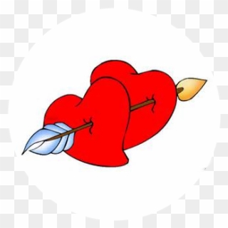 Double Heart Valentine Snap Charm 20mm Clipart