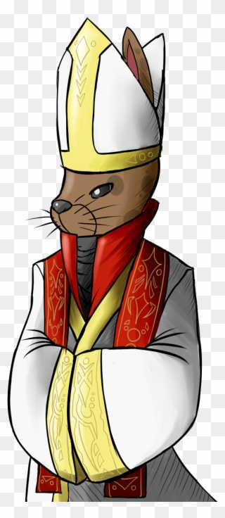 Add Media Report Rss Rabbit Priest Clipart